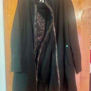 Modern Eternity Black Maternity Coat